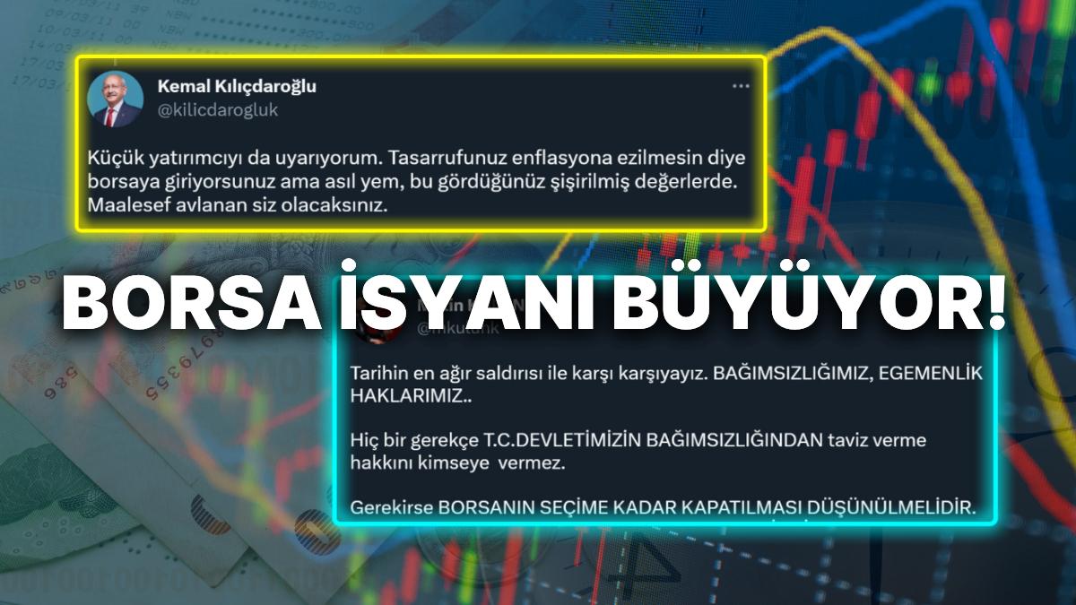 Kılıçdaroğlu Aylar Evvel Uyarmıştı: Borsa İsyanı Toplumsal Medyayı Sararken AKP'li Eski Vekil İsyan Etti