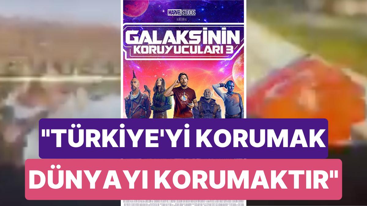 ÂLÂ Parti’nin Galaksinin Koruyucuları 3 Sinemasının Yayınlandığı Salonlara Verdiği Reklam Gündem Oldu