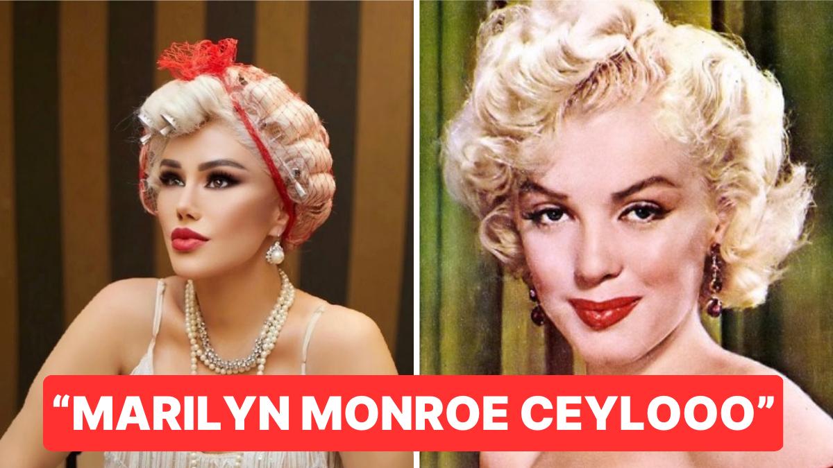 Marilyn Monroe İmajıyla Kamera Karşısına Geçen Ceylan'ın Paylaşımı Goygoycuların Lisanına Düştü!