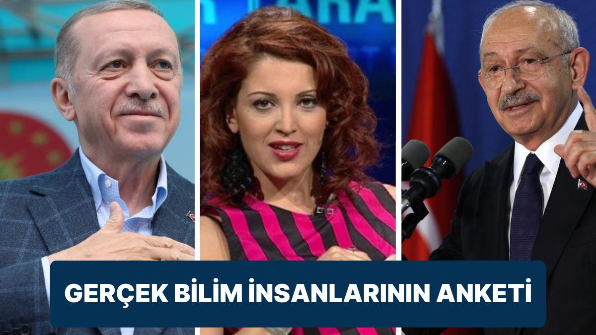 Nagehan Alçı Anketi Paylaştı: “Erdoğan Birinci Cinste Küçük Farkla Önde”