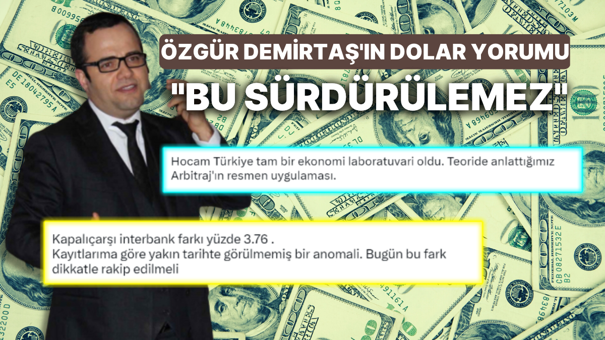 Özgür Demirtaş Kapalıçarşı Dolar Takibinde: 20 TL'yi Aştı! Dolar/TL'de Oynaklık Beklentisi Artıyor