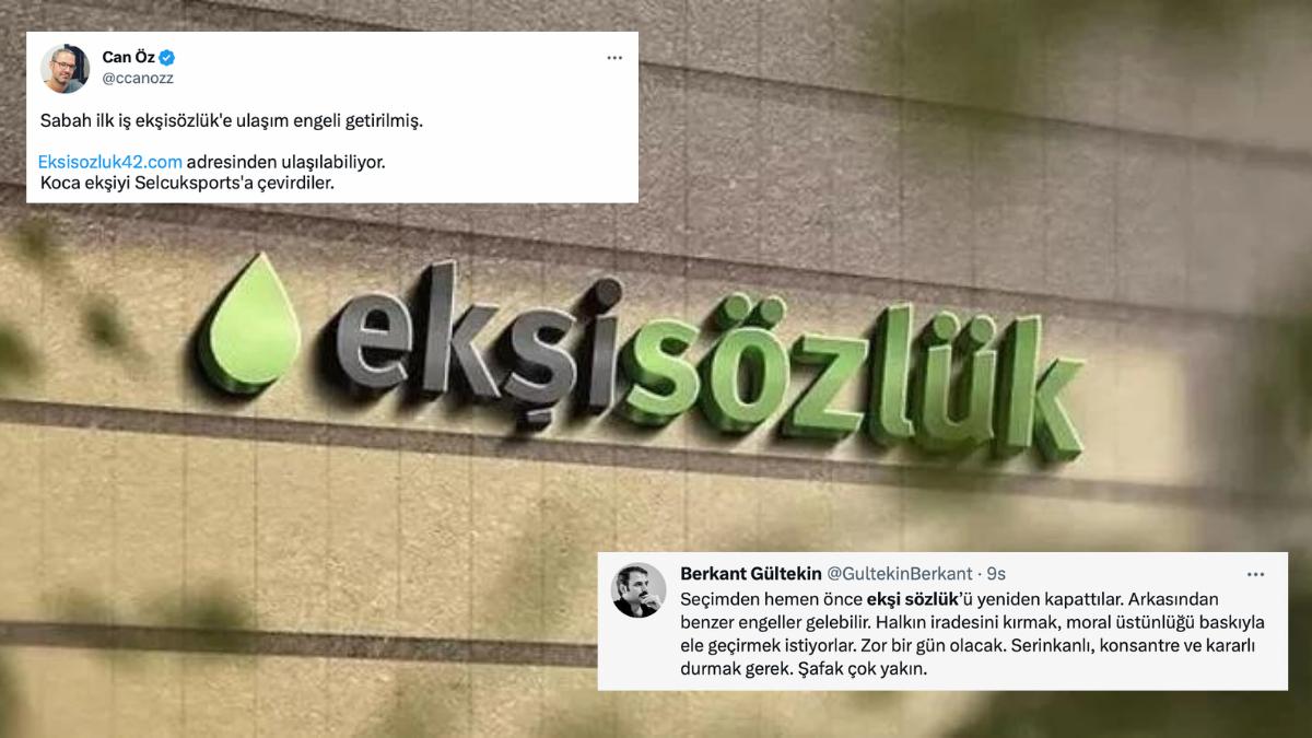 Seçimden Bir Gün Evvel Yeniden Erişim Yasağı: Ekşi Sözlük'ün Kapatılması Gündemde