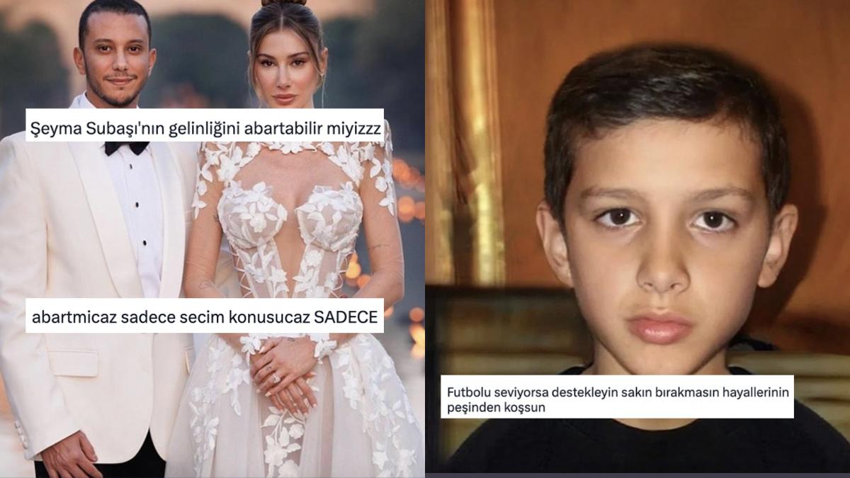 Şeyma'nın Gelinliğine Düşen Siyaset Gölgesinden Hayali Futbolculuk Olanlara Son 24 Saatin Viral Tweetleri