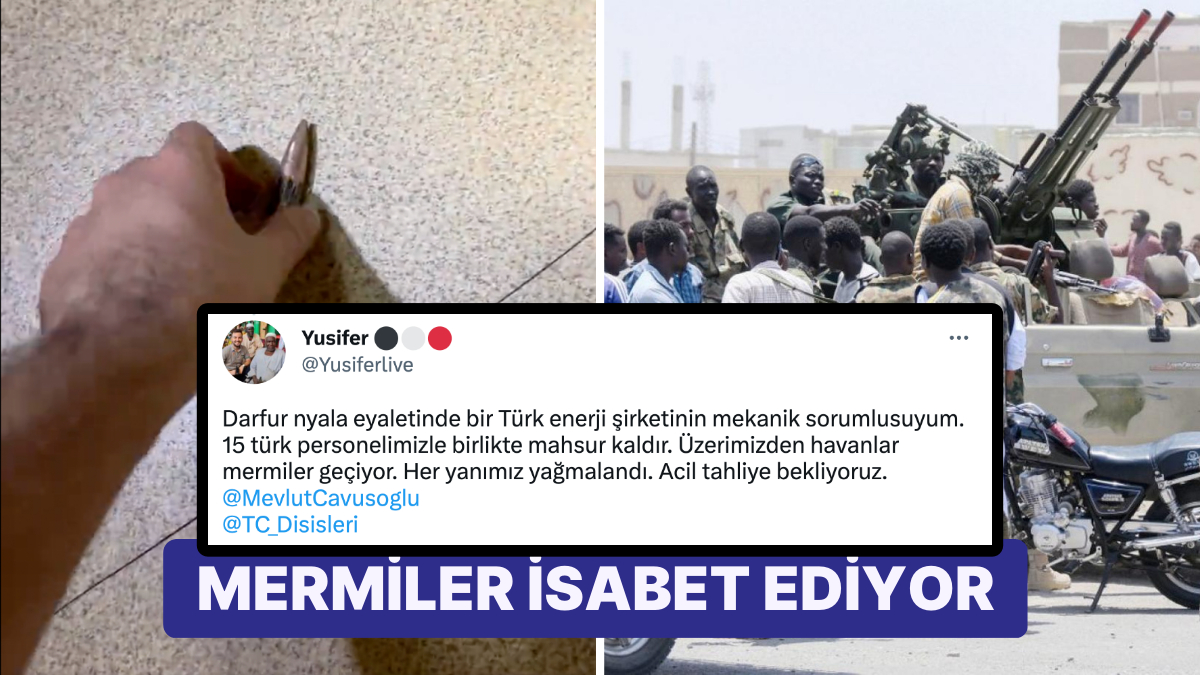 Sudan'da İç Savaşın Ortasında Kalan Türkler Tahliye Edilmeyi Bekliyor