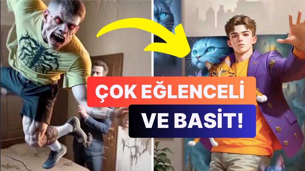 TikTok'ta Viral Olan Görüntü Bükme ve Manzarayı Animasyona Dönüştürme Trendi Nasıl Yapılır Açıklıyoruz!