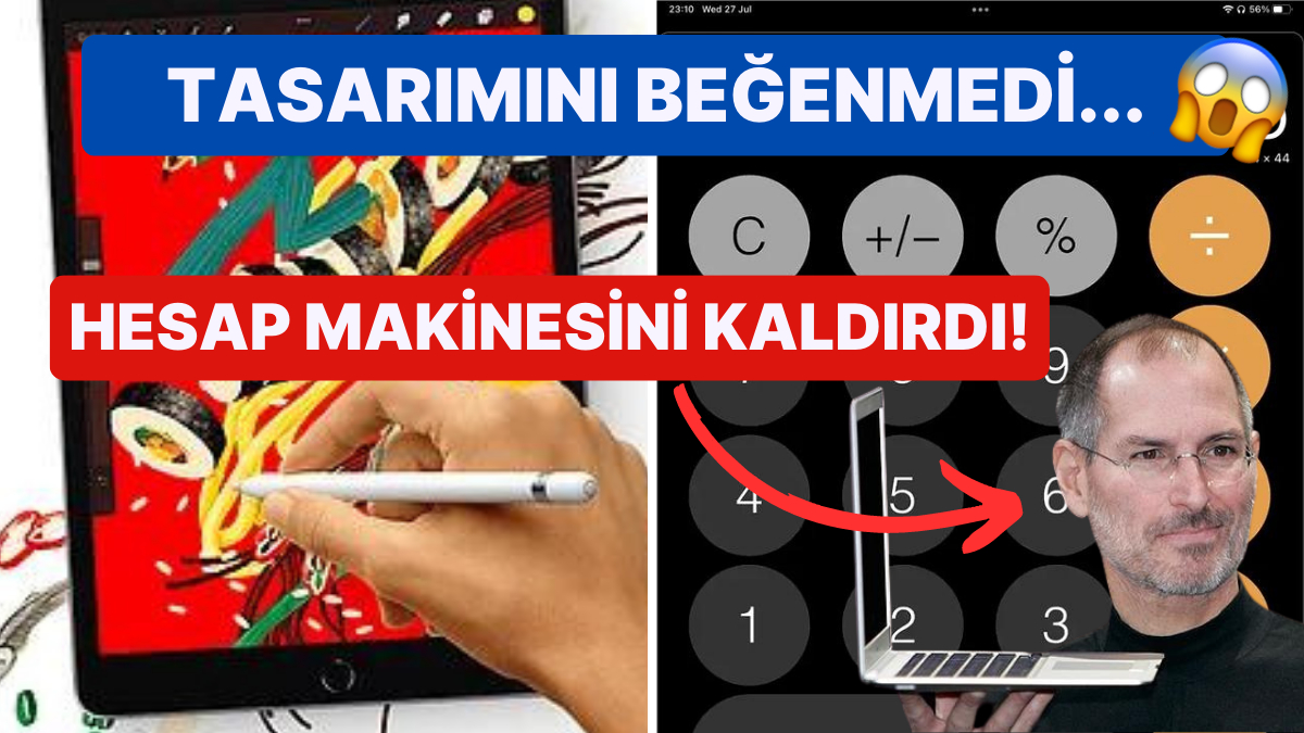 Üzdün Bizi Apple: iPad'lerde Neden Hesap Makinesi Olmadığının Sırrı Çözüldü!