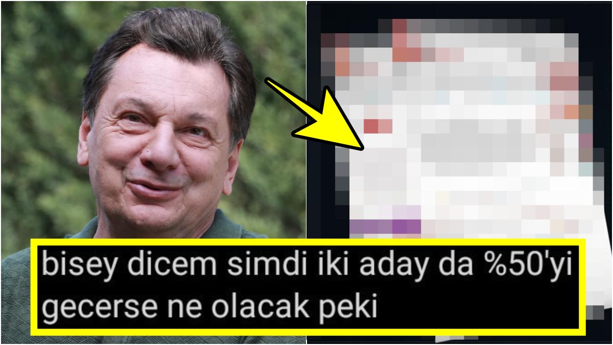 Vedat Milör, "İki Aday %50'yi Geçerse Ne Olacak?" Diyen Bireye Verdiği Yanıtla Hepimizi Güldürdü