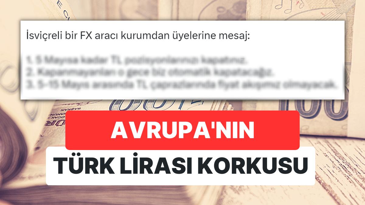 Yurt Dışından TL Durum Uyarısı Yapıldı: Seçimlerde Para Piyasalarında Endişe ve Volatilite Yükseliyor