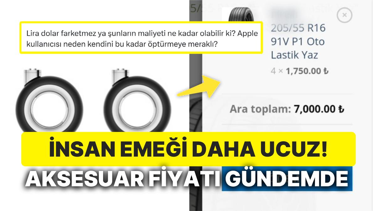 Adam Tutsan Daha Ucuz! Apple Mac Pro Aksesuarının Fiyatı İki Minimum Fiyattan Fazla Olunca Gündem Oldu