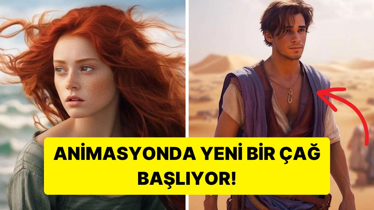 AI Teknolojisi Kullanılarak Adeta Can Bulmuş 15 Disney Karakterini Görünce Adeta Çocukluğunuza Döneceksiniz!