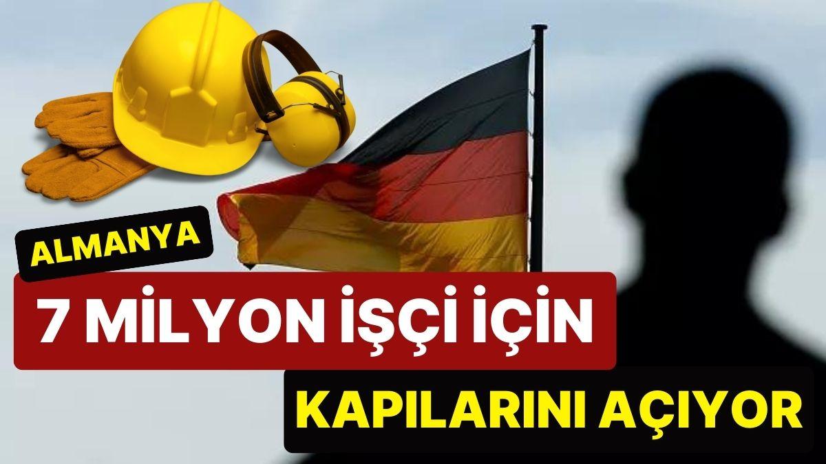 Almanya'da İş Bulmak İçin Kullanılacak "Göçmen Yasası"nda Yeni Ayrıntılar: Almanya 7 Yılda 7 Milyon Personel Alacak