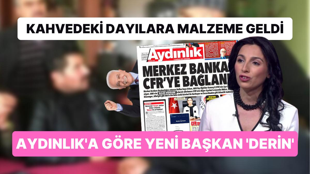 Aydınlık Gazetesi, Yeni Merkez Bankası Lideri'ni 'Ajan' İlan Etti Üzere