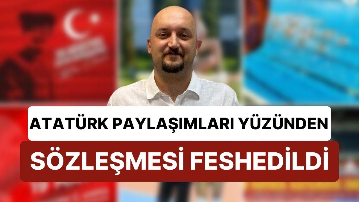 Başantrenör Ataman Güneyligil'in Mukavelesi Atatürk Paylaşımları Nedeniyle Feshedildi