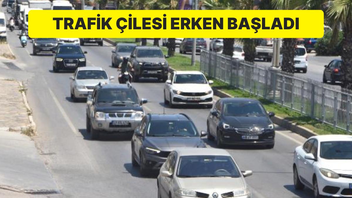 Bayram Öncesi Bodrum’da Trafik Kilitlendi: Son 24 Saatte 25 Bin Araç