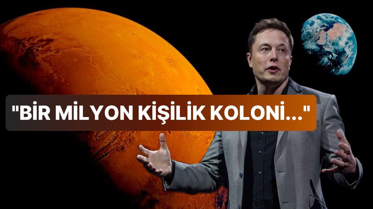 Büyük Hayalin Basamakları Belirli Oldu: İşte Elon Musk'ın Dev Mars Planı!