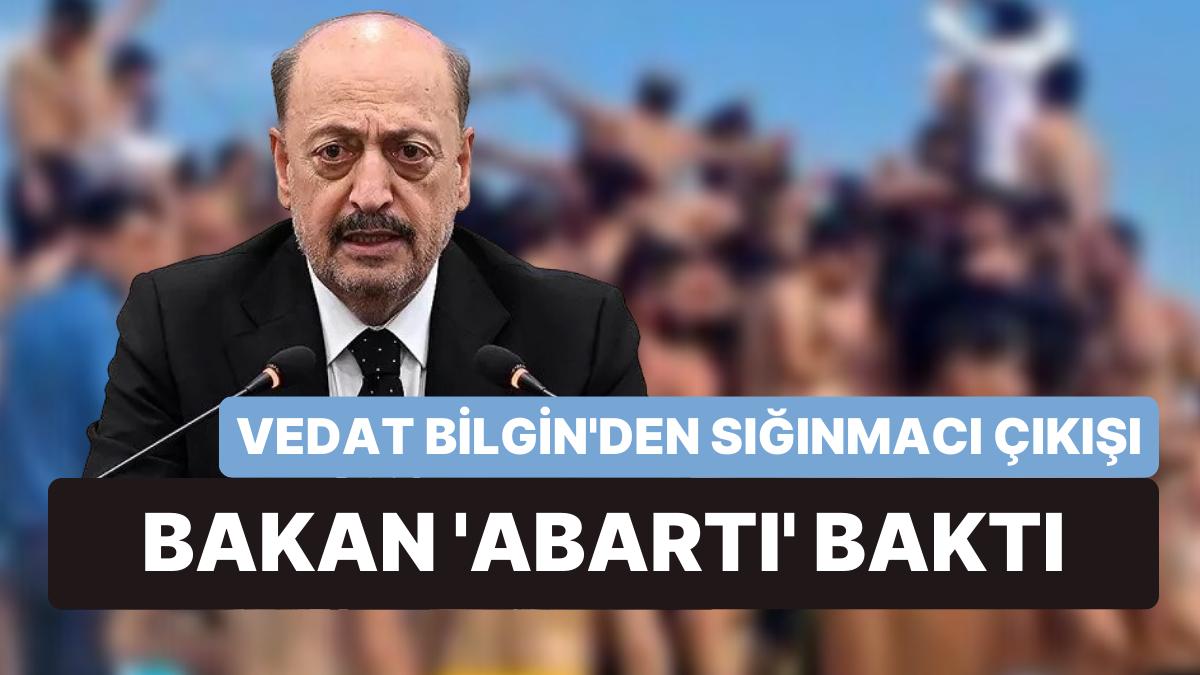 Çalışma Bakanı Vedat Alim'e Nazaran Sığınmacı Sorunu Abartılıyor