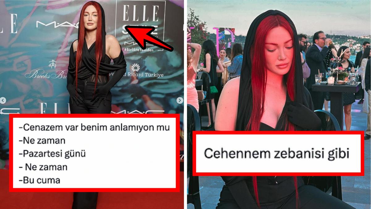 Danla Bilic, Elle Style Awards Gecesi'ndeki Beyin Yakan Tarzıyla Tartışma Yarattı