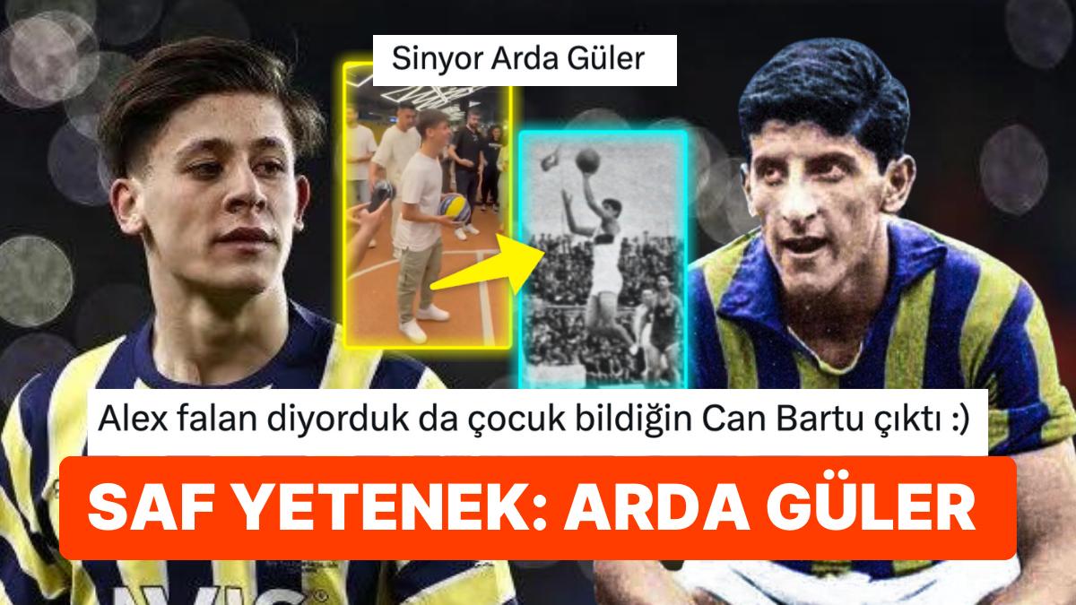 Dünya Devlerini Peşinden Koşturan Arda Güler'in Basketbol Yeteneği Can Bartu'yu Akıllara Getirdi