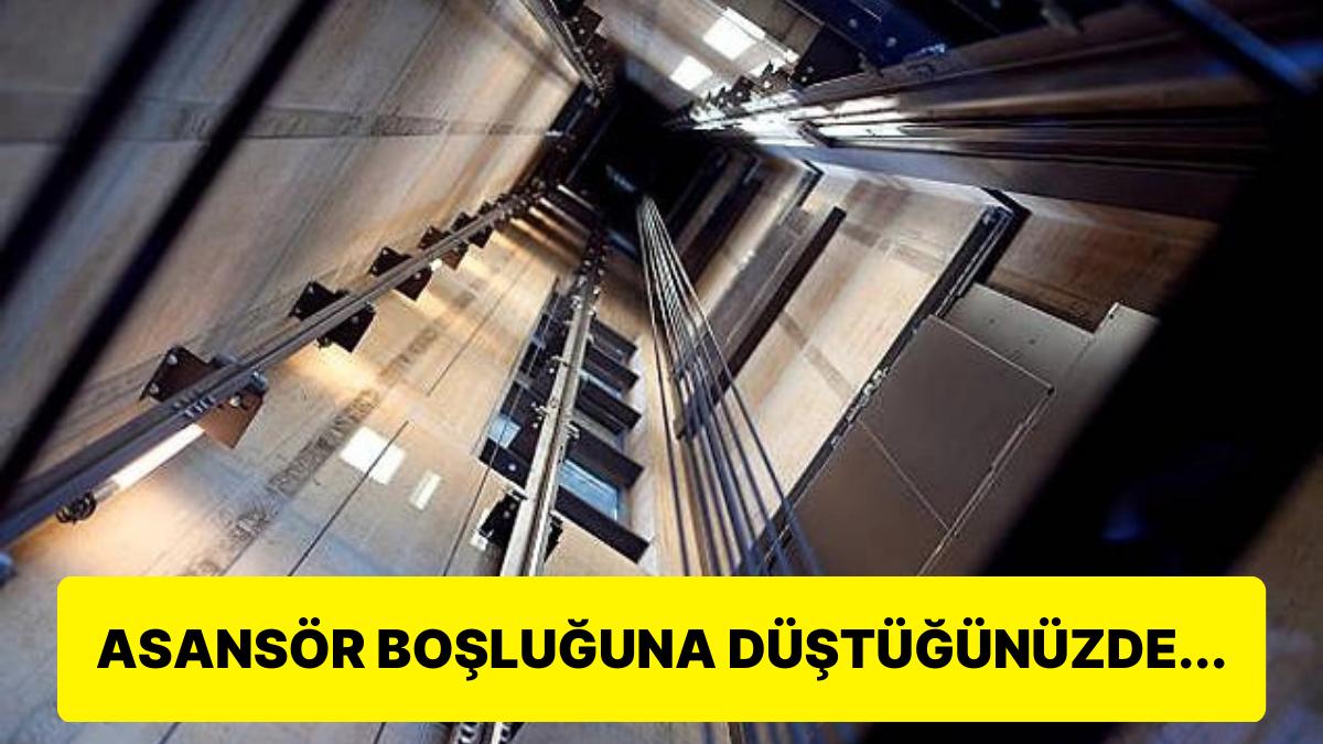 Düşmanımın Başına Gelmesin Dedirtenlerden! Asansördeyken Kablolar Koparsa Ne Olur?