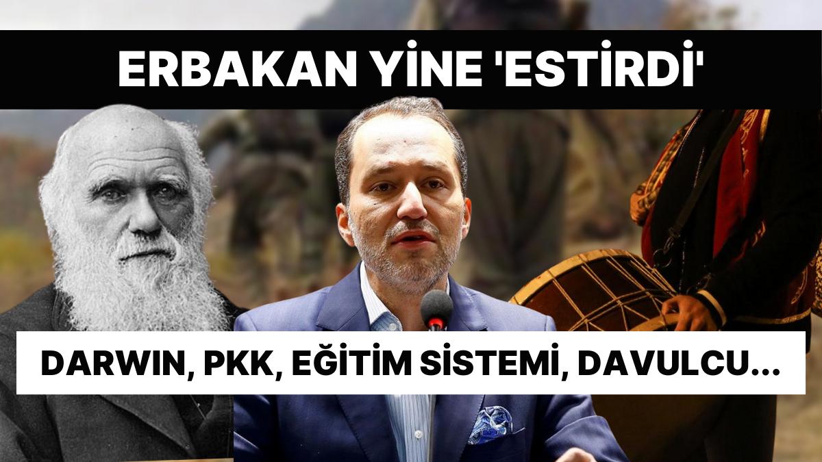 Fatih Erbakan Darwin'den Girdi PKK'dan Çıktı