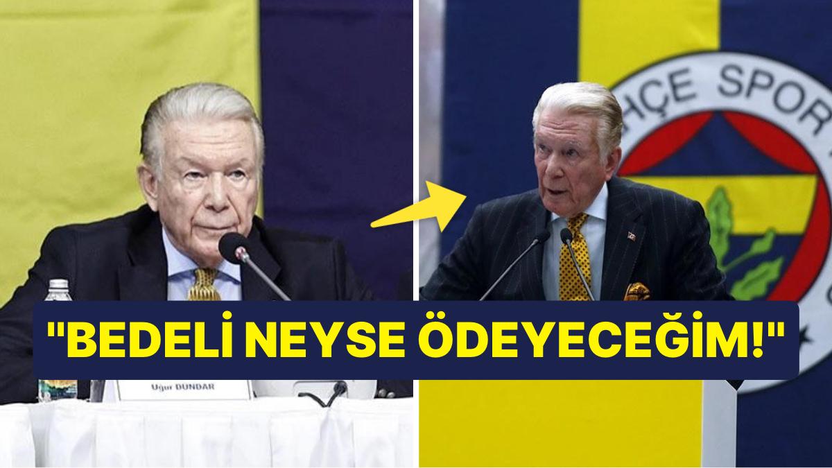 Fenerbahçe Yüksek Divan Konseyi Başkanlığından İstifa Ettiğini Açıklayan Uğur Dündar Kararından Vazgeçti!