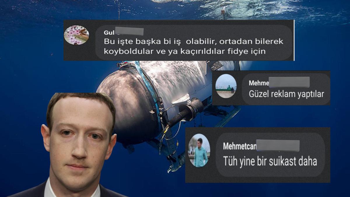 "Fidye İçin Kaçırılmış Olabilirler!" Denizaltı Titan'ın Akabinde Gelen Beyin Yakan Facebook Yorumları