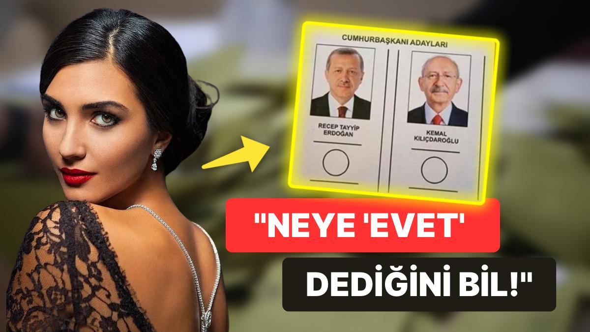 'Geleceğini Hayal Et': Tuba Büyüküstün İkinci Çeşit Öncesi Herkesi Gerçek Oy Kullanmaya Davet Etti!