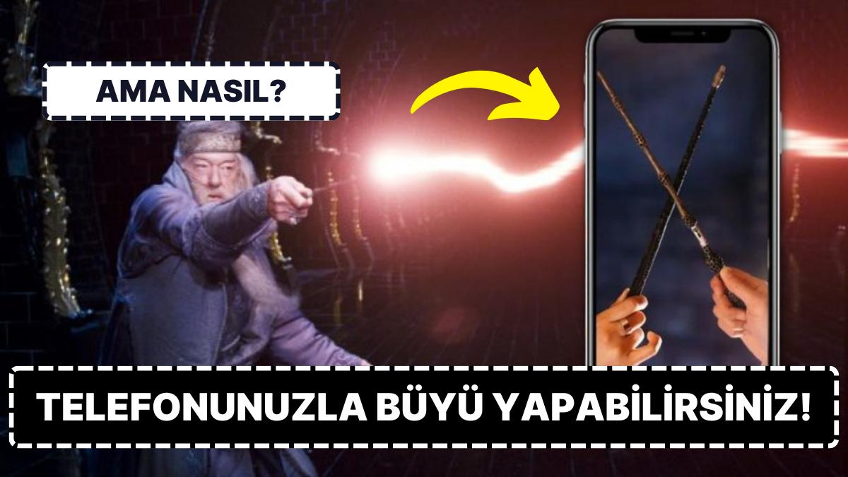 Harry Potter Severleri Buraya Alalım! Yalnızca Siri ile Dumbledore Üzere Büyü Yapabilirsiniz!