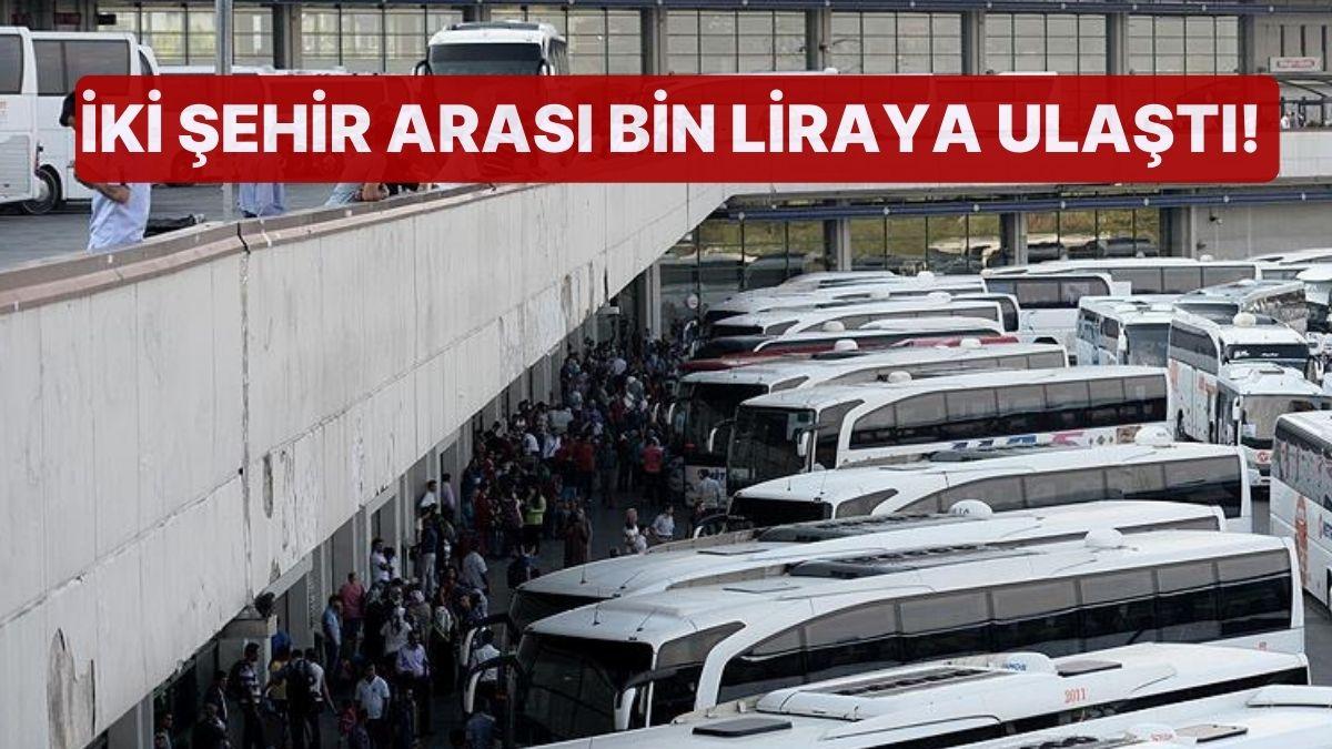 İki Kent Ortası Bin Liraya Ulaştı! Bayram Öncesi Düzenlenen Ek Sefer Biletlerine Büyük Artırım