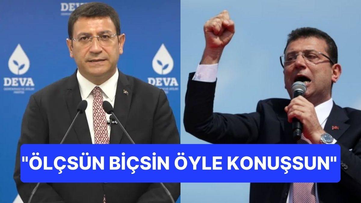 İmamoğlu'ndan İdris Şahin'in Kelamlarına Sert Reaksiyon : "Ölçsün Biçsin O denli Konuşsun"