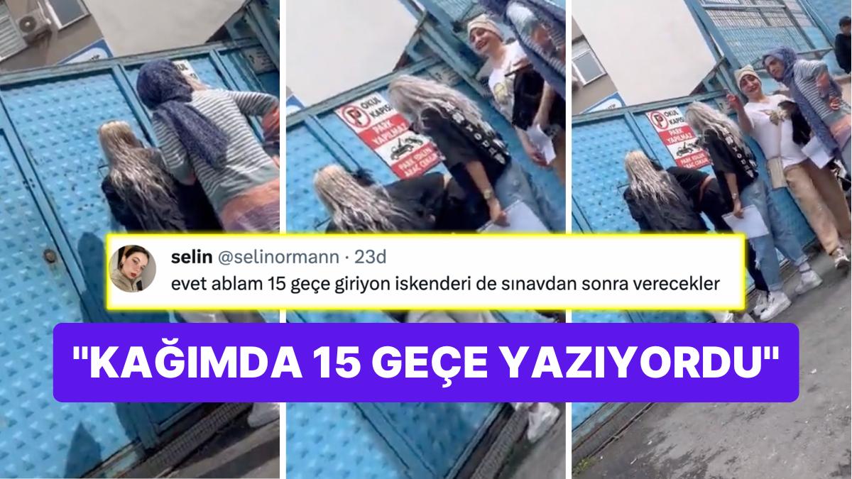 İmtihan Yerine Geç Kalan Bir Öğrencinin Hayret Edilesi Savunması ''Yine Başladık'' Dedirtti!