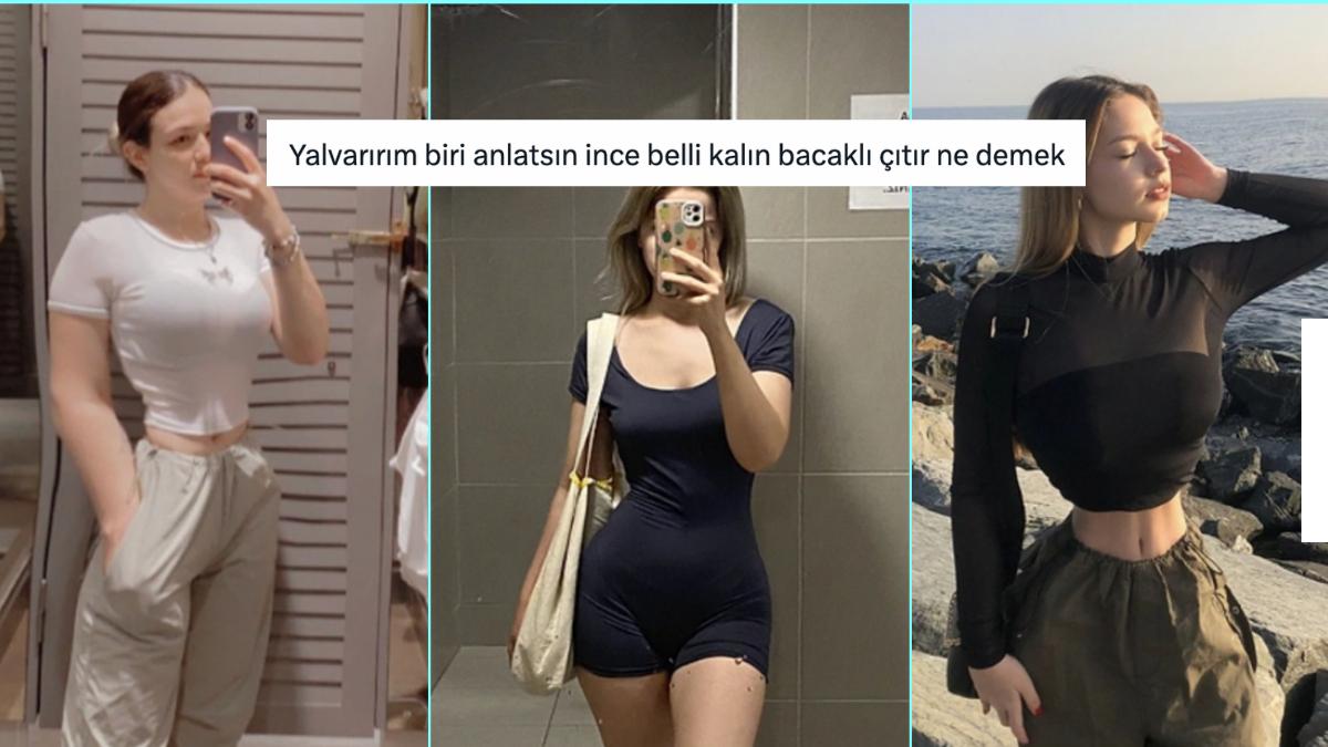 "İnce Muhakkak Kalın Bacaklı" Akımına Gelen Kimi Gerçek Kimi Troll Paylaşımlar