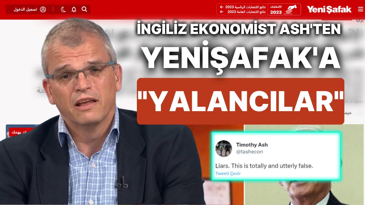 İngiliz Ekonomist Timothy Ash, İktidara Yakın Medyanın Odağında! İsyan Etti: "Yalancılar"