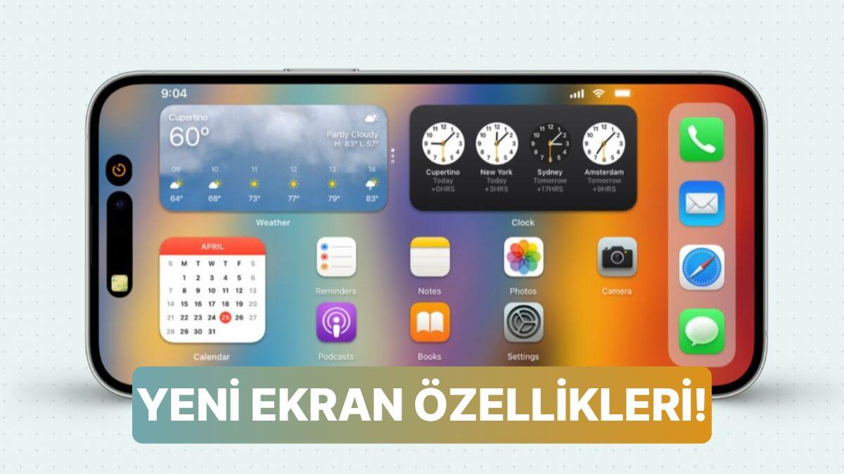 iOS 17, iPhone'ların Kapalıyken Bile Kullanışlı Olmasını Sağlayacak Akıllı Ekran Özelliği İle Birlikte Gelecek!