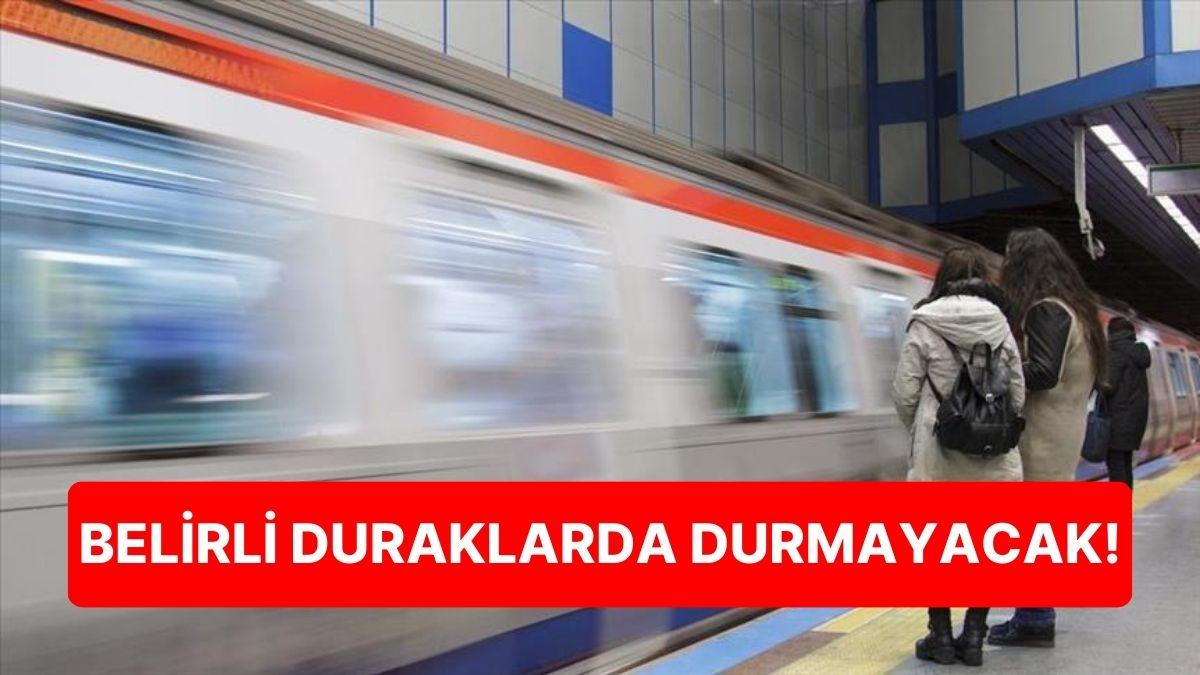 İstanbul'da Metro Seferlerine 'Onur Haftası' Düzenlemesi: Belli Duraklarda Durmayacak!