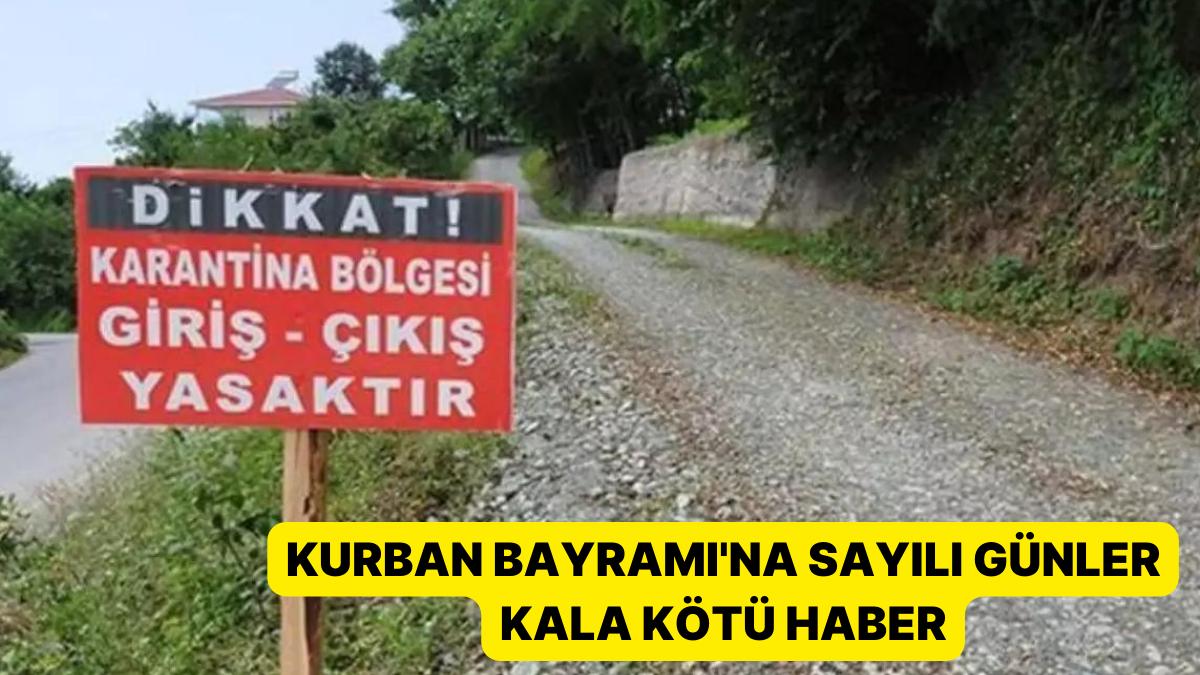 Kurban Bayramı'na Sayılı Günler Kala Makus Haber: Hastalık Yayıldı, 90 Köy Karantinaya Alındı