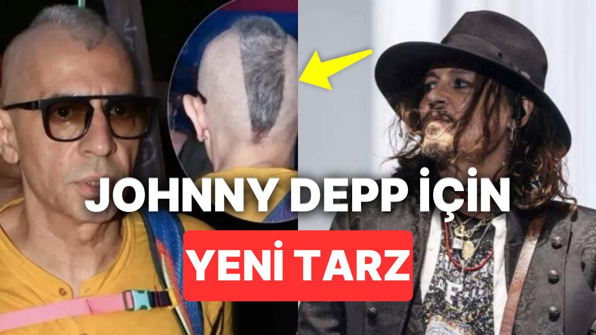 Okan Bayülgen'in Johnny Depp Konserine Gitmek İçin Oluşturduğu Yeni Şekli Beklenmedik Oldu