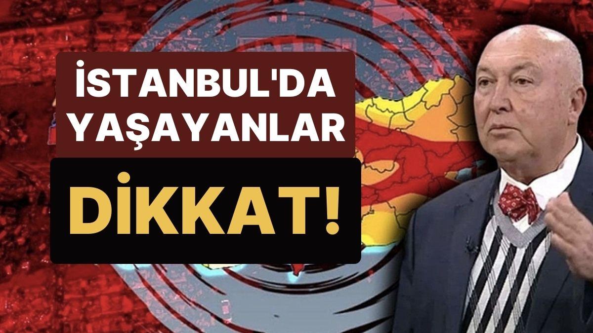 Sarsıntı Uzmanı Ahmet Ercan, İstanbul Zelzelesinde En Çok Yıkımın Olacağı Yerleri Duyurdu