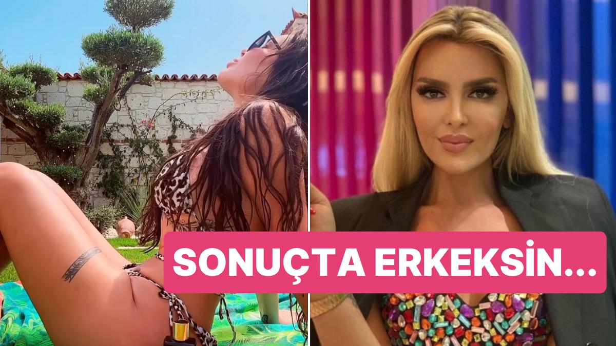 Selin Ciğerci Bikinili Pozuna "Sen Erkeksin" Diye Yorum Yapan Şahsa Kapak Üzere Karşılık Verdi