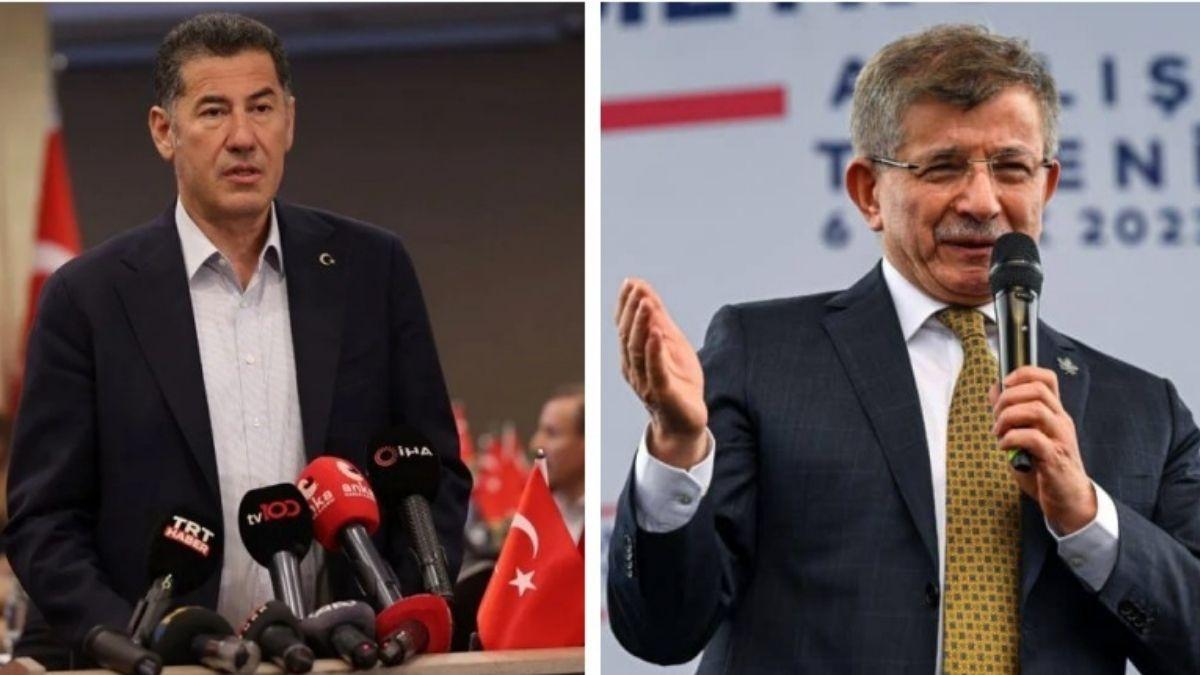 Sinan Oğan, Ahmet Davutoğlu ile Görüştü