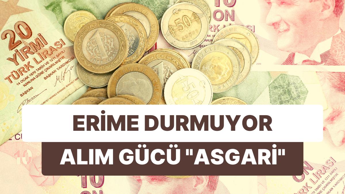 Taban Fiyatın Alım Gücü Nasıl Düştü? Yılbaşından Bu Yana Eriyen Maaşlar!