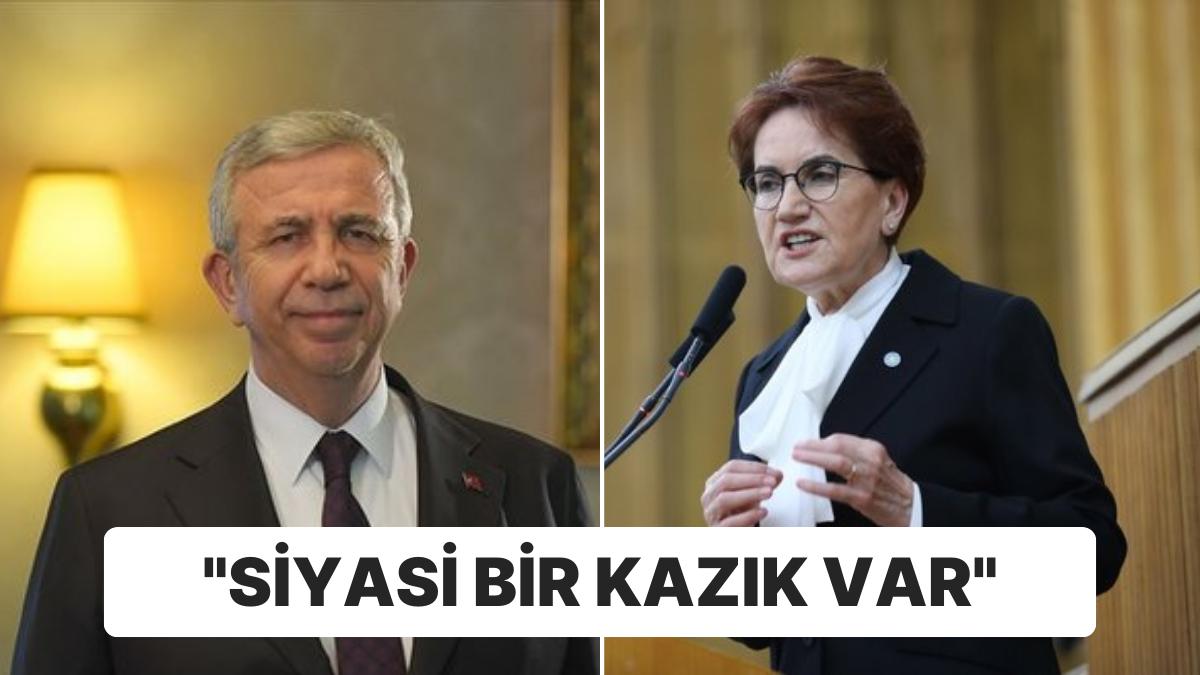 Tanju Özcan’ın Argümanı: “Mansur Yavaş, Meral Akşener’e Kazık Attı”