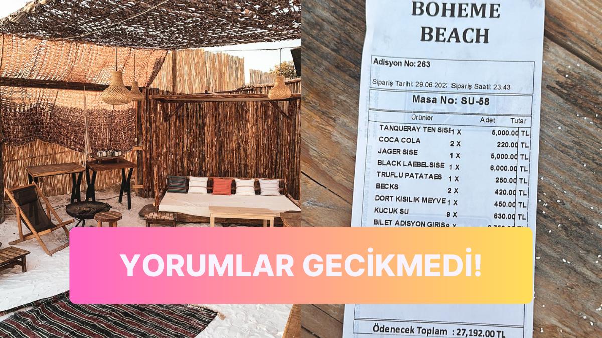 Bayram Tatilinde Çeşme'nin En Tanınan İşletmesine Giden Vatandaşa 7 Basamaklı Hesap Geldi!