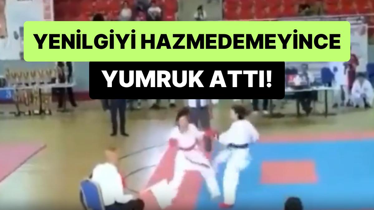 Ermeni Karateci Yenilgiyi Hazmedemeyince Selamlaşmak İsteyen Azerbaycanlı Karatecinin Hızına Yumruk Attı