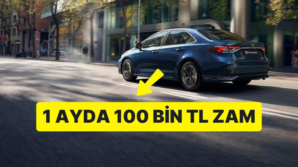 Toyota Fiyat Listesi Temmuz 2023: Toyota Corolla, Yaris, CHR, Hillux ve Cross Şimdiki Fiyatlar