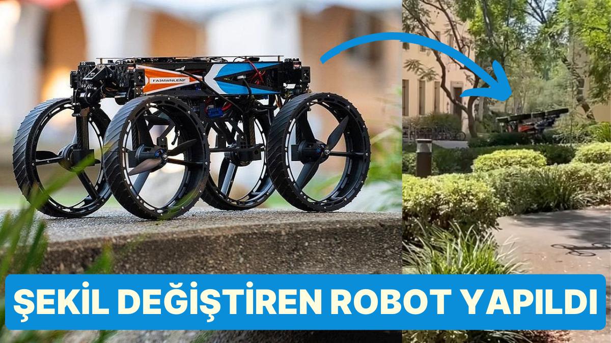 Bilim İnsanları Hal Değiştirebilen Robot İcat Etti: Otomobil Kullanabiliyor ve Uçabiliyor