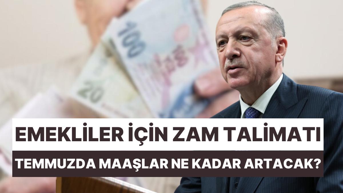 Erdoğan'dan Emekliler İçin Talimat Geldi: SSK ve Bağ-Kur Emeklileri Temmuzda Ne Kadar Artırım Alacak?