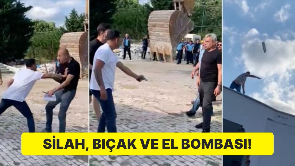 İBB Gruplarına Bu türlü Direndiler: Silah, Bıçak ve El Bombası!