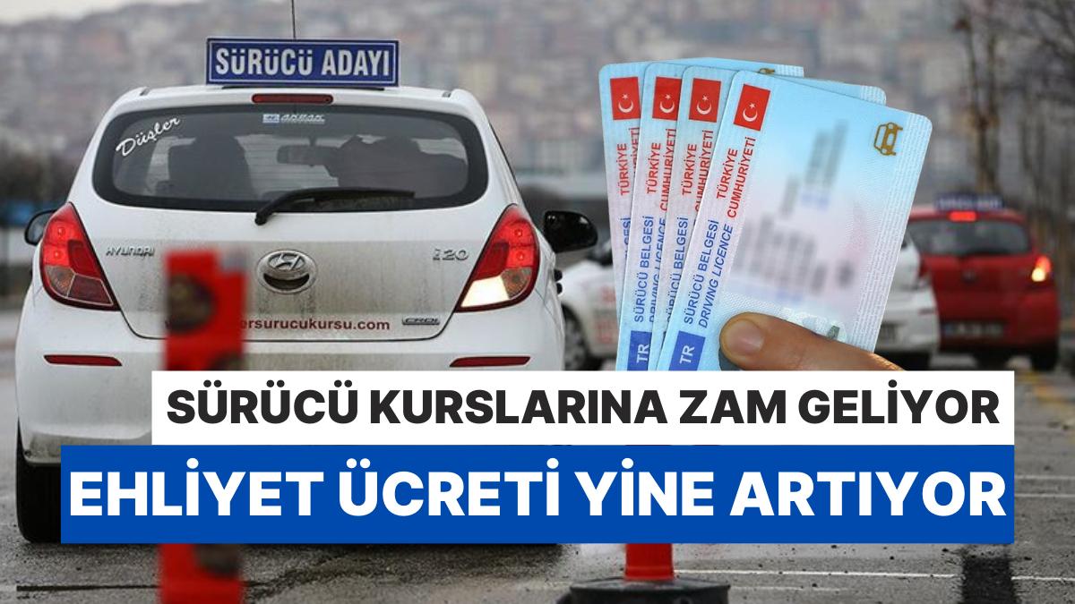 Şoför Kursları Artırım İçin Geri Sayıma Geçti: Ehliyet Fiyatı Yeniden Artacak