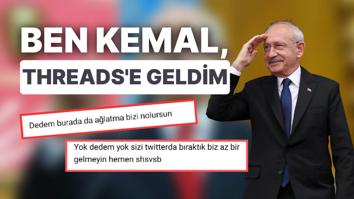 Twitter'ın Yeni Rakibi Threads'e Katılan Kemal Kılıçdaroğlu'nun Birinci Paylaşımına Yapılan Yorumlar